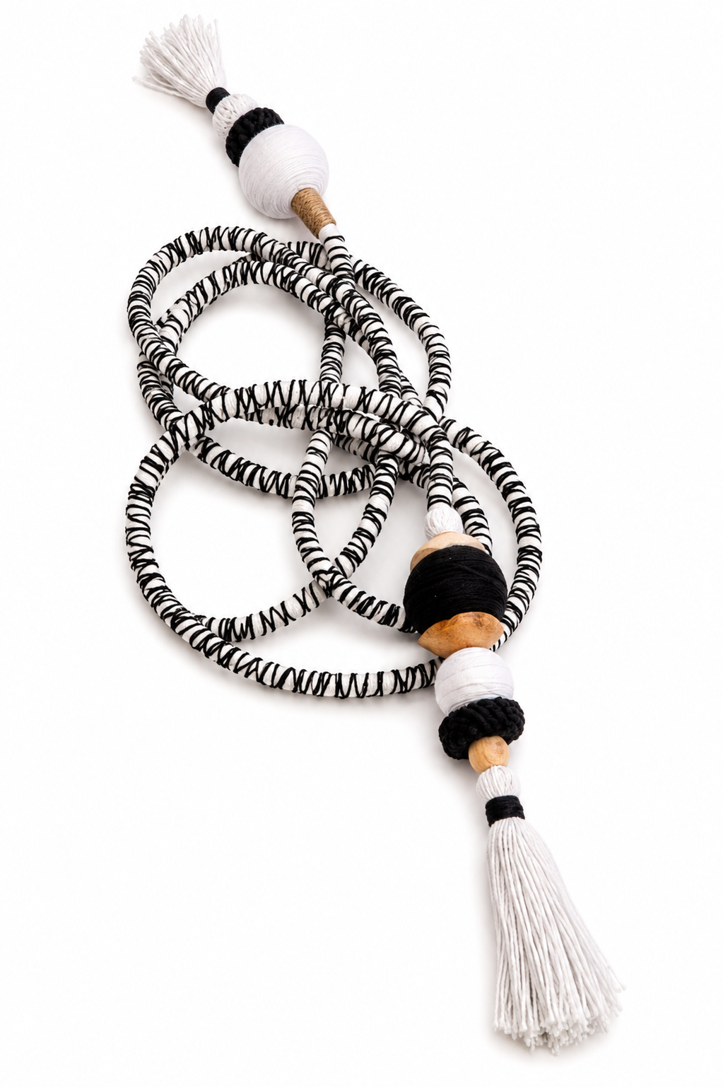 Escultura têxtil de parede Infinito